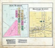 New Marion, Delaware Station, Ripley County 1883